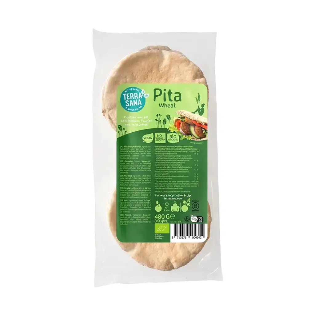 PAN DE PITA 480G TERRASANA 