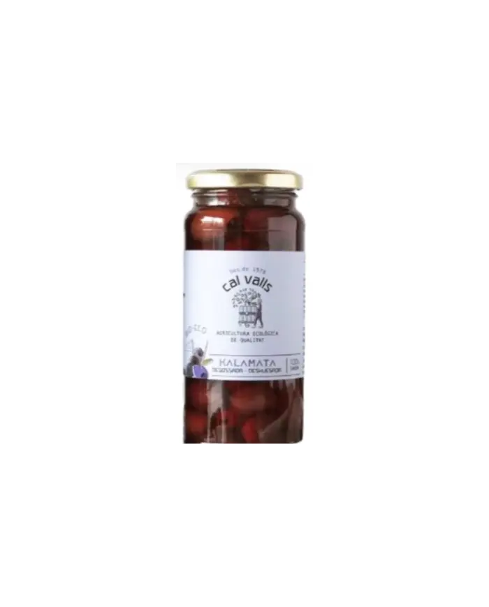 ACEITUNAS NEGRAS KALAMATA DESHUESADAS 330G - CAL VALLS 
