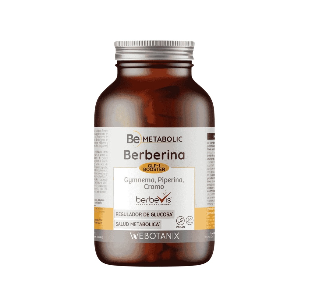 BERBERINA BEMETABOLIC 60 CAPSULAS - WEBOTANIX