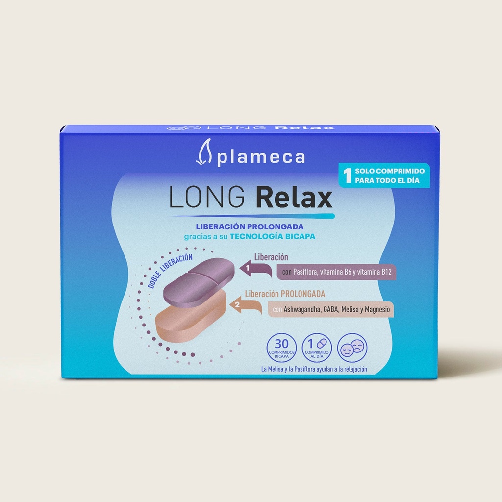 LONG RELAX 30 COMPRIMIDOS - PLAMECA 