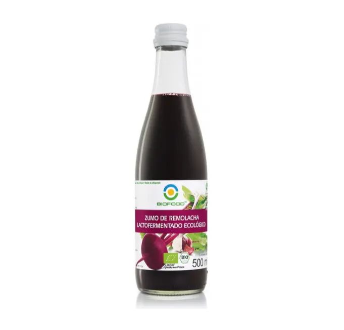 ZUMO LACTOFERMENTADO DE REMOLACHA 500ML - BIOFOOD