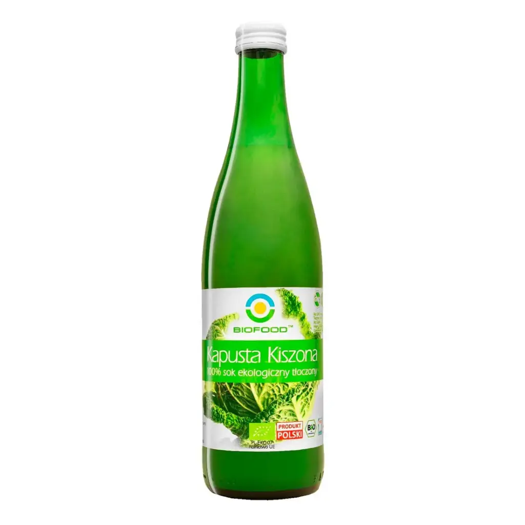 ZUMO LACTOFERMENTADO DE COL Y CHUCRUT 500ML - BIOFOOD