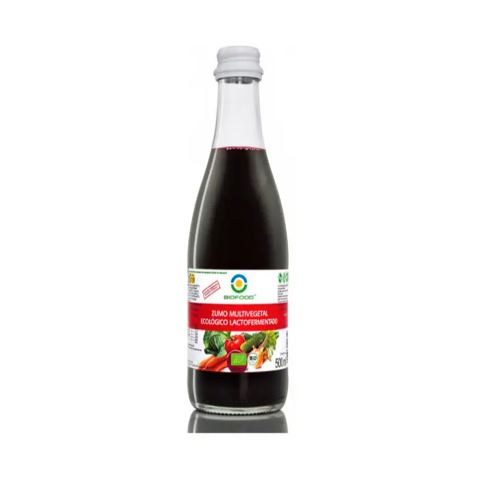 ZUMO LACTOFERMENTADO MULTIVEGETAL 500ML - BIOFOOD