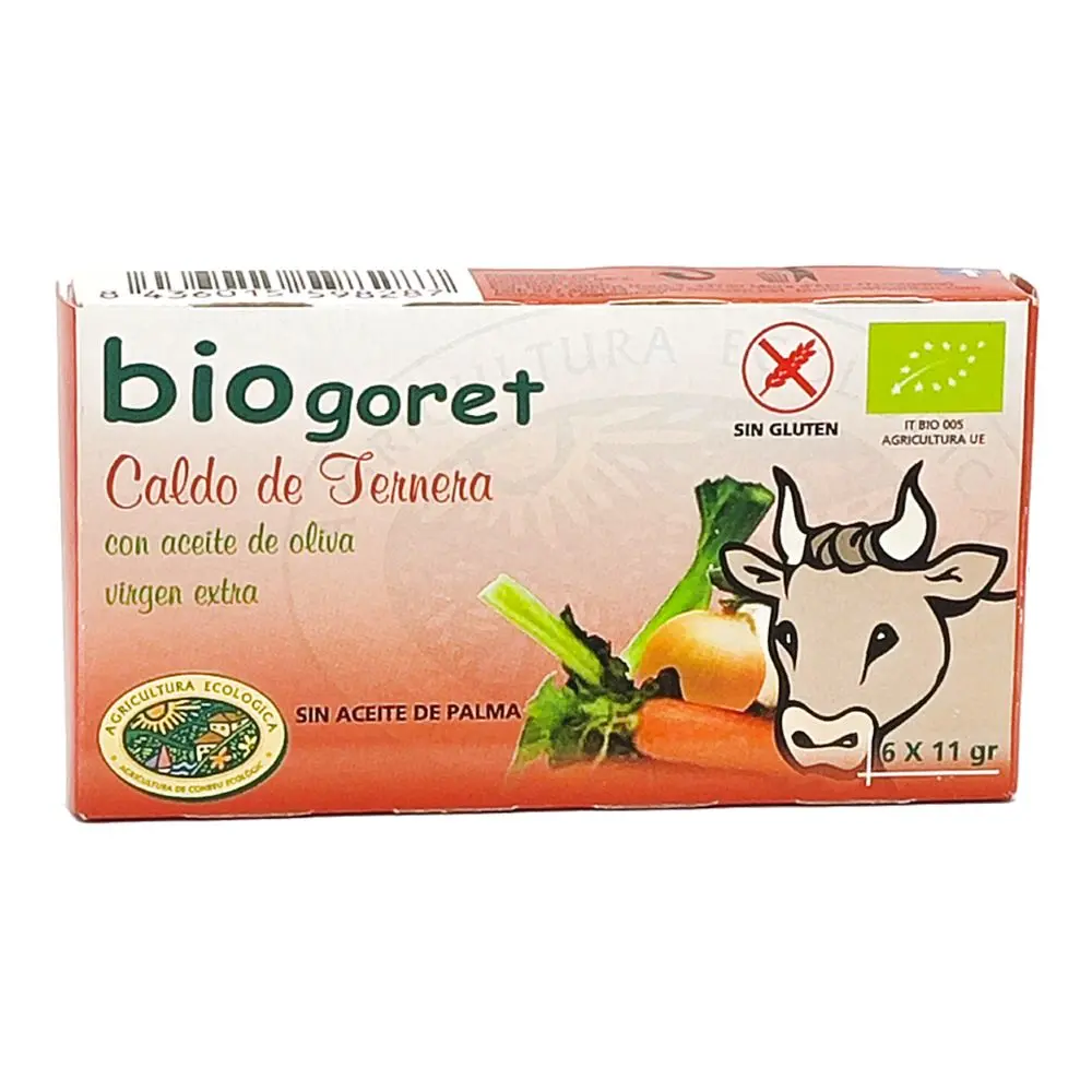 CUBITOS DE CALDO DE TERNERA 66G - BIOGORET