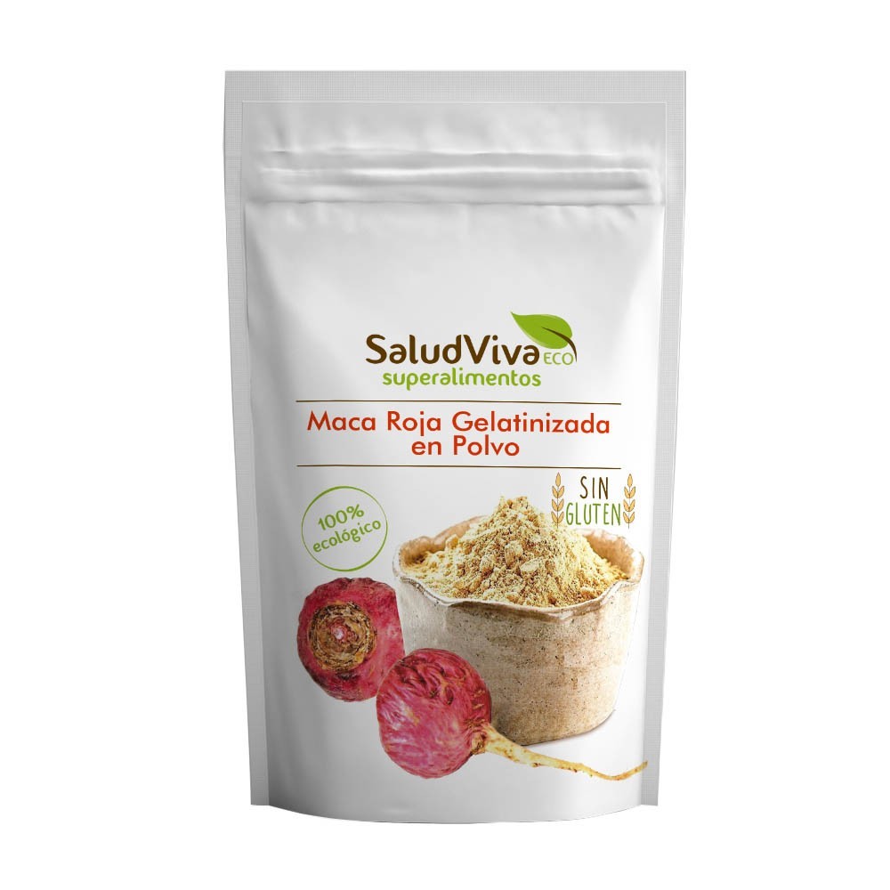 MACA ROJA GELATINIZADA 250G - SALUD VIVA
