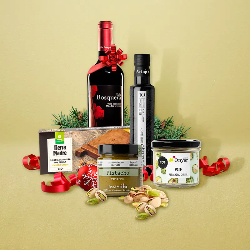 Cesta de Navidad Bio Vegana