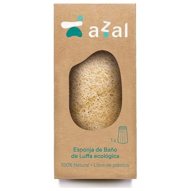 ESPONJA DE LUFFA EXFOLIANTE CORPORAL 7,5 x 15CM - AZAL