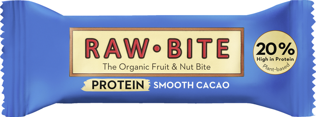 BARRITA PROTEICA DE CACAO SUAVE 45G - RAWBITE