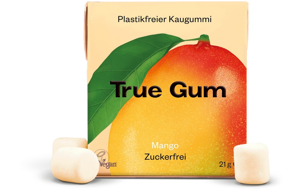 CHICLE DE MANGO 21G - TRUE GUM