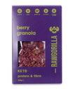 GRANOLA KETO ECOLOGICA DE FRAMBUESA 250G - RAW GORILLA