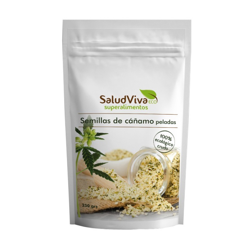 SEMILLAS DE CAÑAMO PELADAS 250G SALUDVIVA