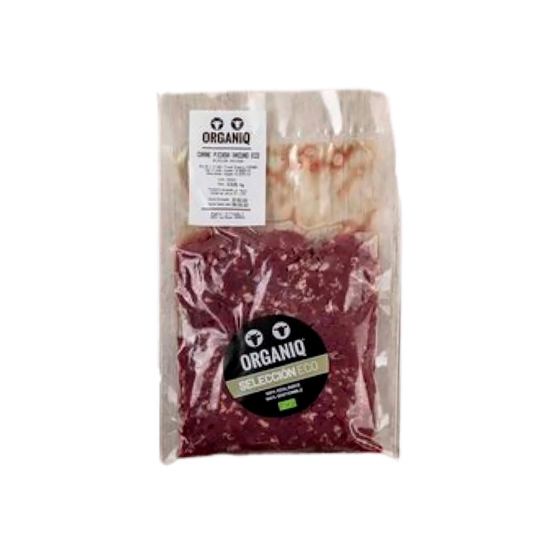CARNE PICADA DE TERNERA 500G ORGANIQ