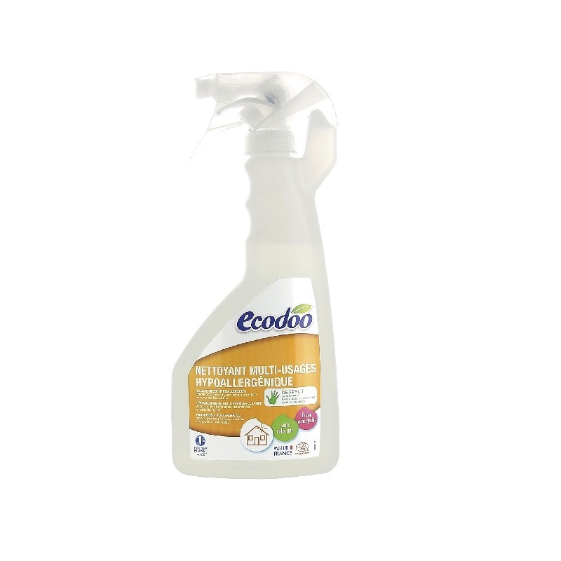 LIMPIADOR MULTIUSOS HIPOALERGÉNICO SPRAY 500ML ECODOO