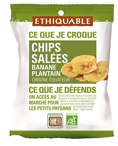 CHIPS PLATANO SALADOS 85 GR. ETHIQUABLE