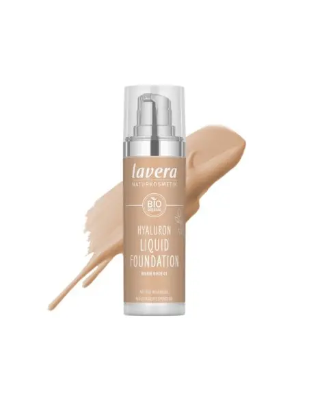 MAQUILLAJE FLUIDO HYALURON 03 WARM NUDE 30ML LAVERA