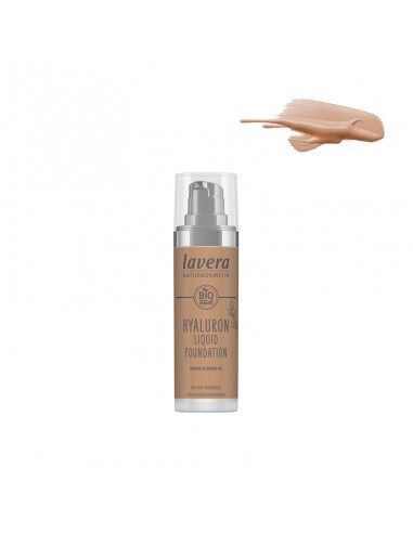 MAQUILLAJE FLUIDO HYALURON 06 WARM ALMOND LAVERA