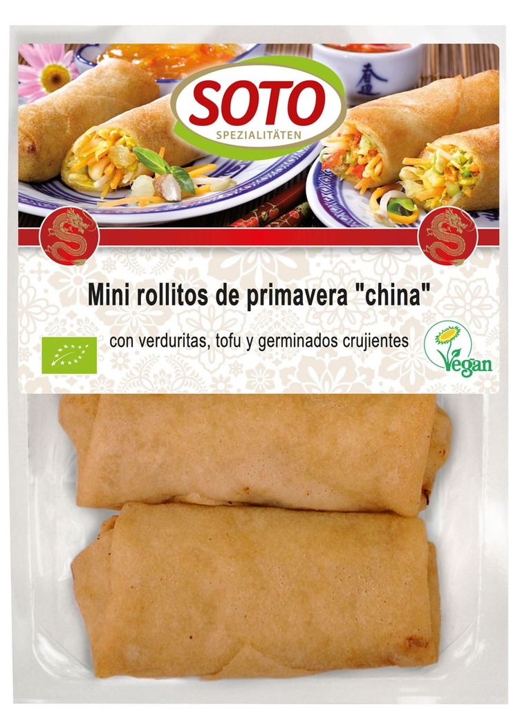 MINI ROLLITOS PRIMAVERA CHINA 200G SOTO