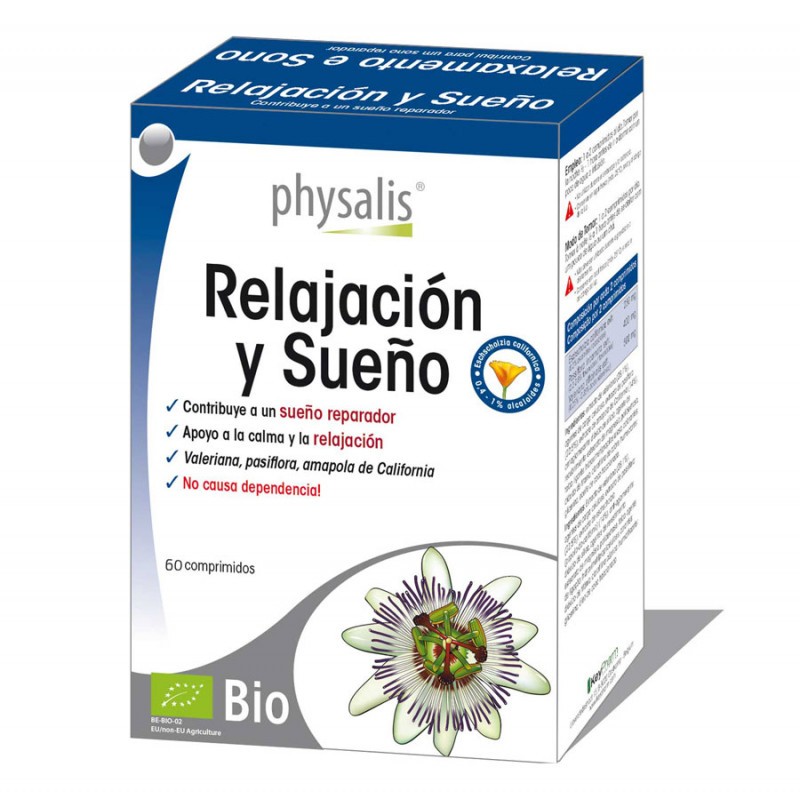 INFUSIÓN RELAX Y SUEÑO 20UD 27G PHYSALIS