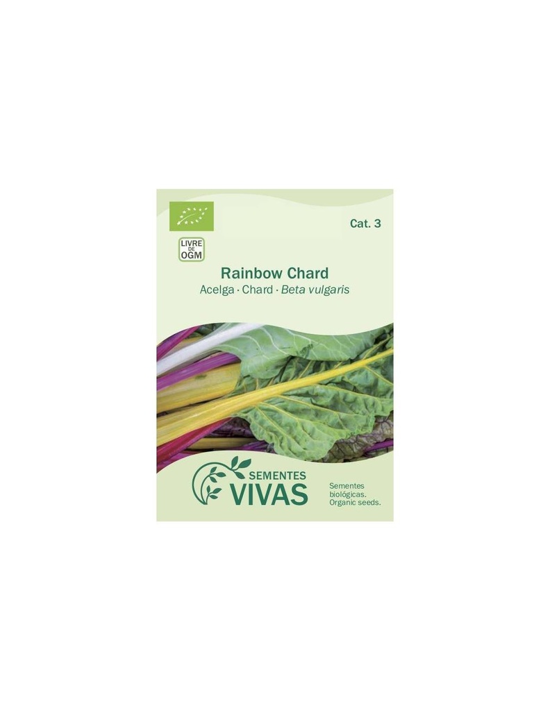 ACELGA MULTICOLOR SEMILLA PARA CULTIVAR 3G SEMILLAS VIVAS