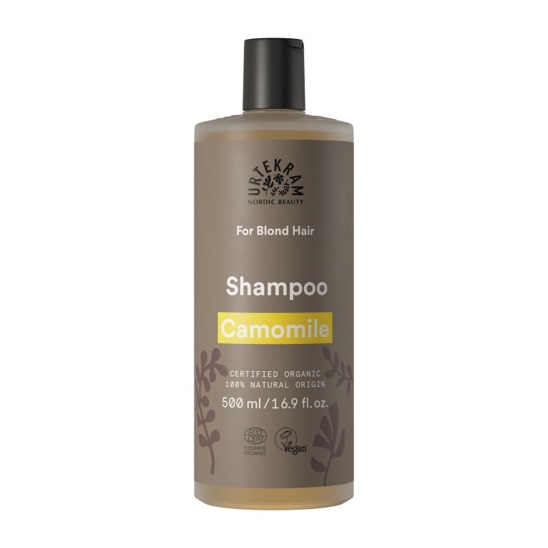 CHAMPÚ MANZANILLA CABELLO CLARO 500ML URTEKRAM