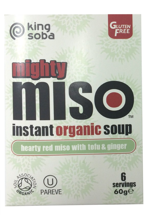 SOPA MISO TOFU JENJIBRE 60G KING SOBA