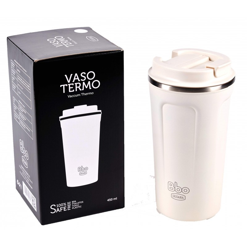 VASO TERMO BLANCO 450ML IRISANA