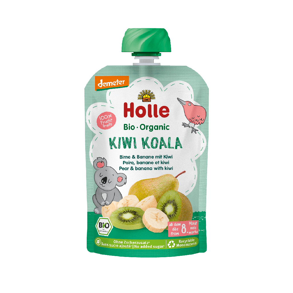 SMOOTHIE PERA-PLÁTANO-KIWI DEMETER 100ML HOLLE