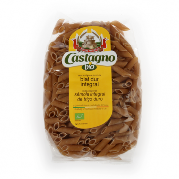 MACARRONES DE TRIGO INTEGRAL 500G CASTAGNO