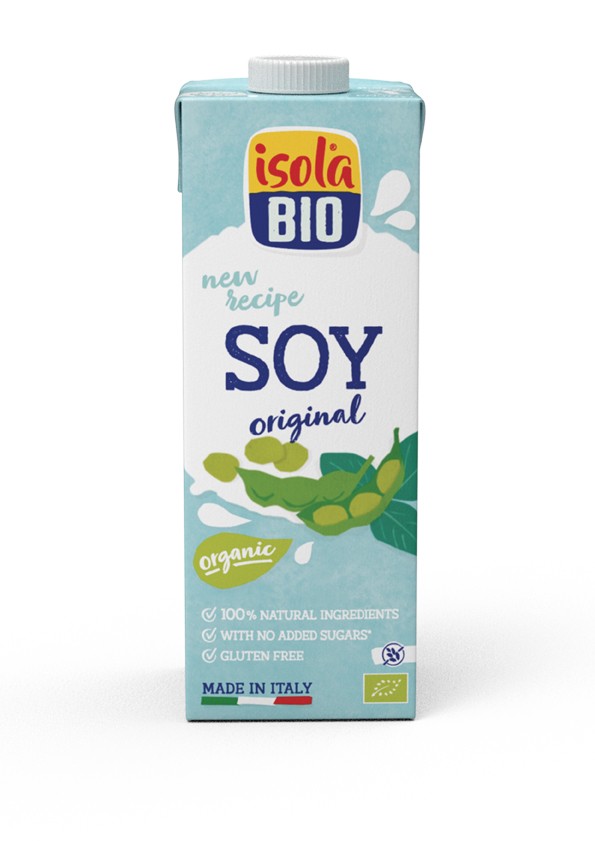 BEBIDA DE SOJA 1L ISOLA BIO