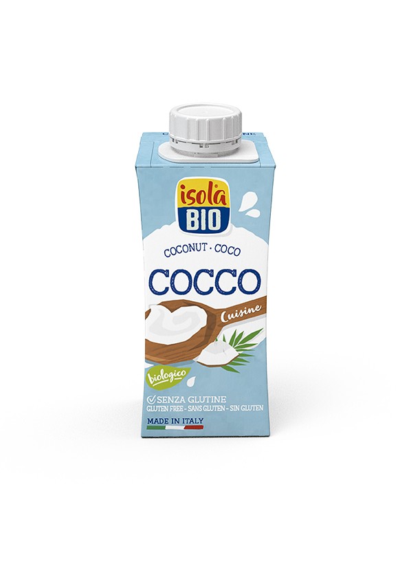 CREMA PARA COCINAR DE COCO 200ML ISOLA BIO