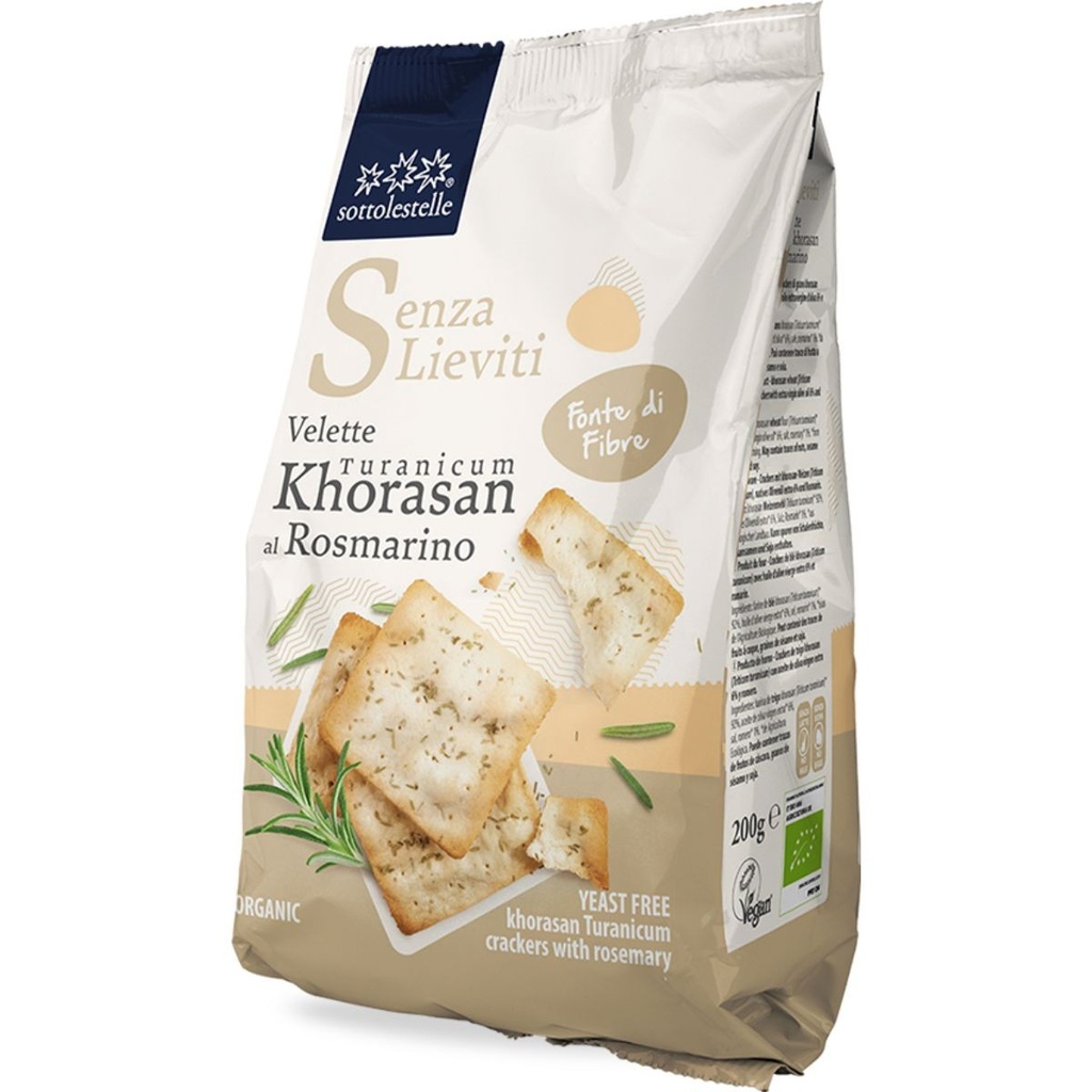 CRACKER KHORASAN AL ROMERO 200 G SOTTOLESTELLE
