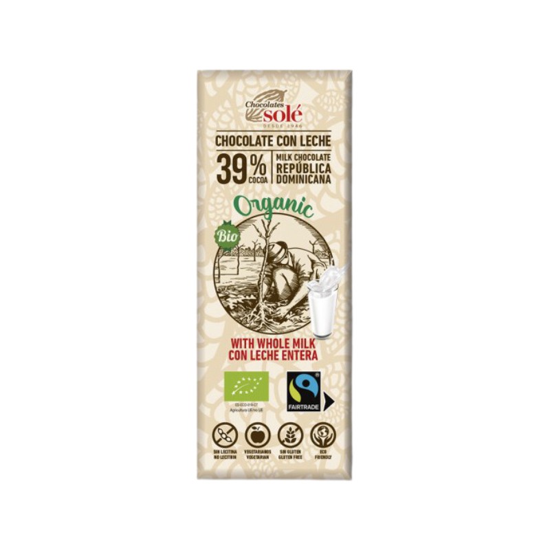 CHOCOLATINA LECHE 25G SOLÉ