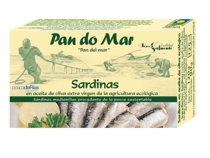 SARDINAS ACEITE OLIVA 120G PAN DO MAR