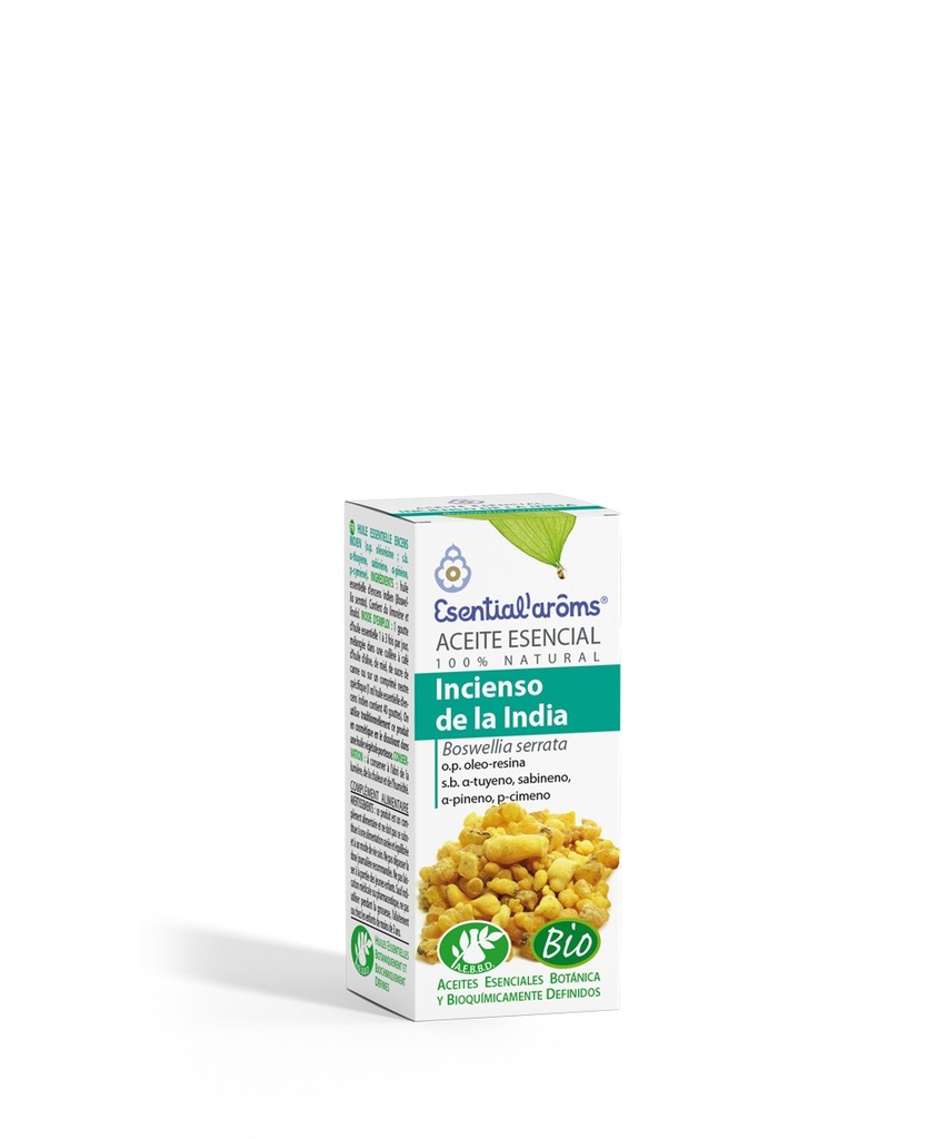 ACEITE ESENCIAL INCIENSO INDIA 5ML ESENTIAL AROMS
