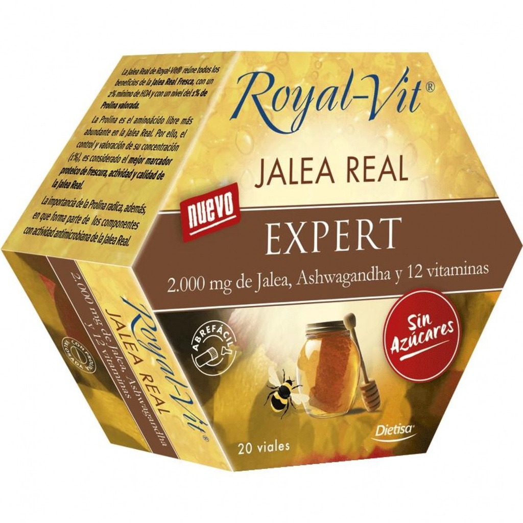 JALEA REAL ROYAL-VIT EXPERT 20 VIALES DIELISA