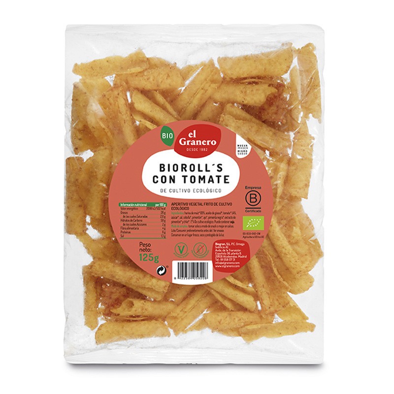 BIOROLL TOMATE 125G GRANERO
