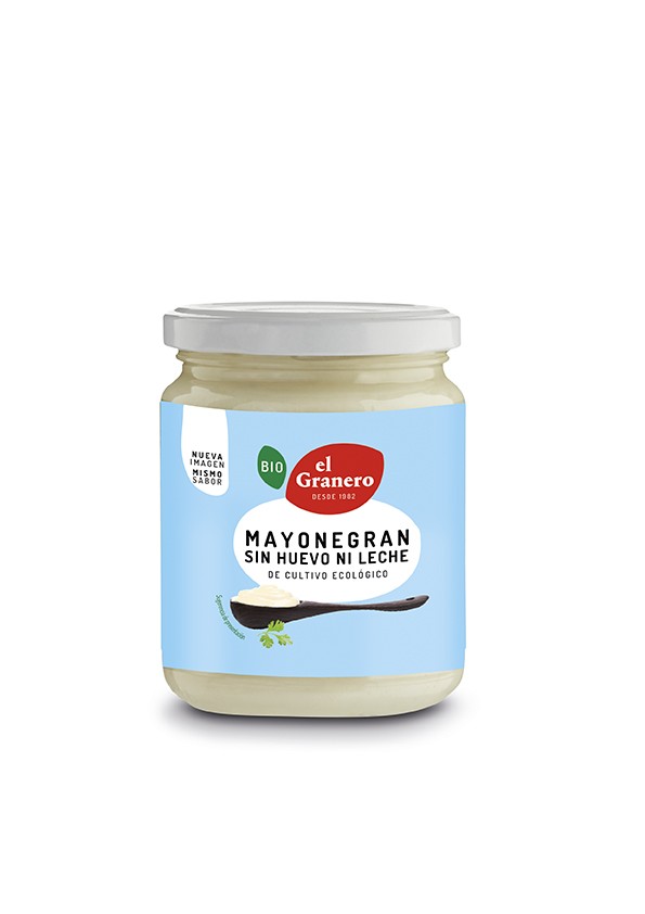 MAYONESA SIN HUEVO Y SIN LECHE 240G GRANERO