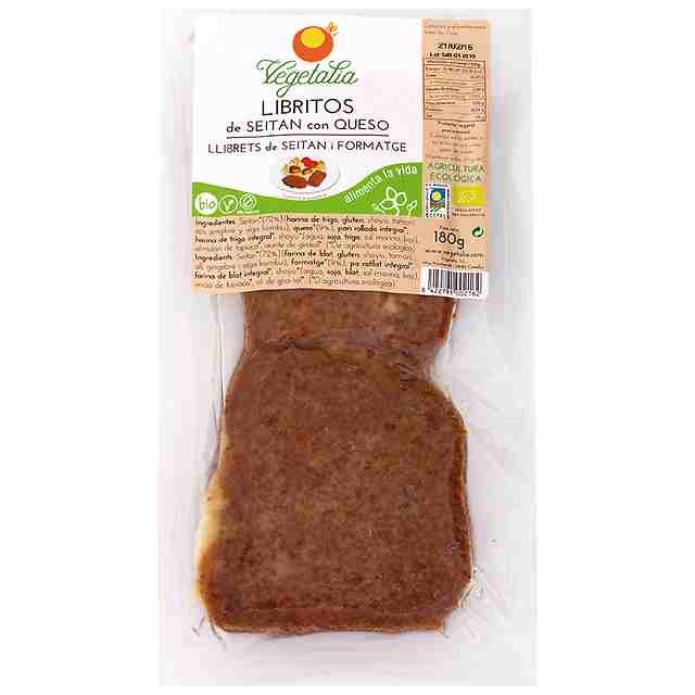 LIBRITOS SEITAN QUESO 180G VEGETALIA