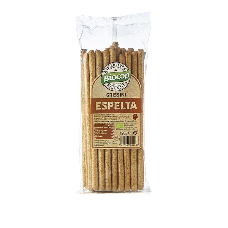GRISSINI ESPELTA 120G BIOCOP