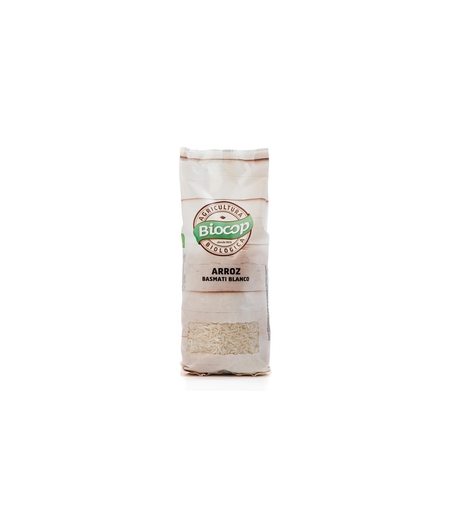 ARROZ BASMATI BLANCO 500G BIOCOP