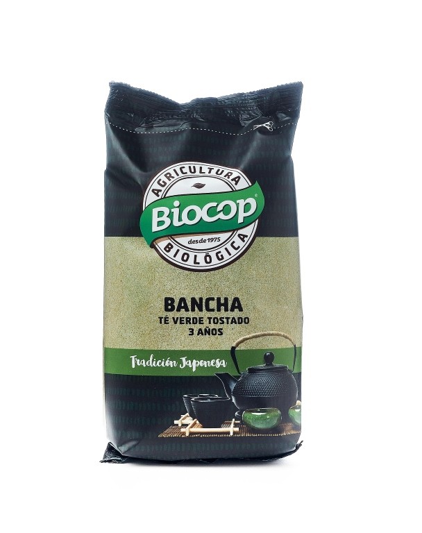 TÉ VERDE TOSTADO BANCHA 3 AÑOS 75G BIOCOP