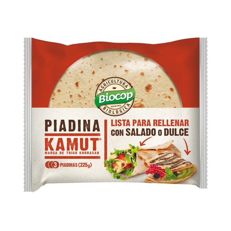 PIADINA KAMUT 225G BIOCOP