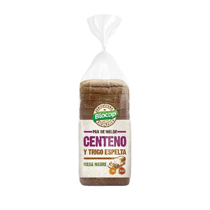 PAN DE CENTENO Y TRIGO DE ESPELTA 400G BIOCOP