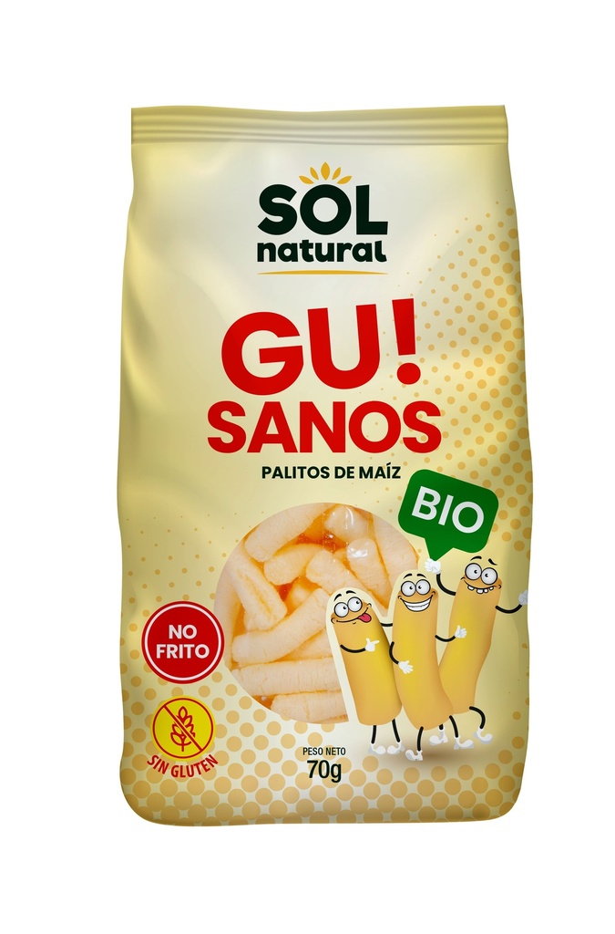 GUSANITOS MAÍZ GIGANTES 75 G SOL NATURAL