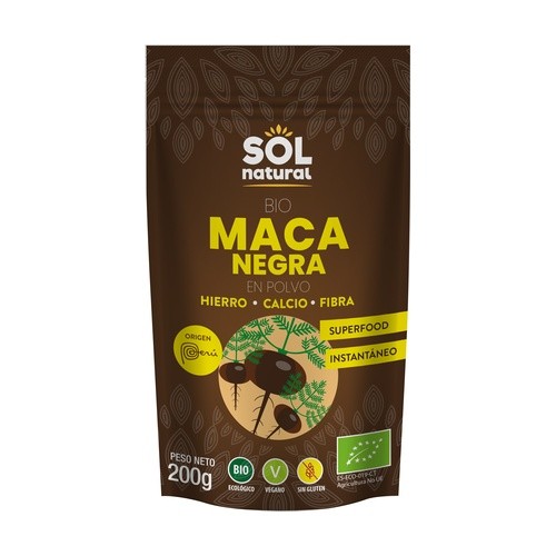MACA NEGRA EN POLVO 200G BIO SOL NATURAL