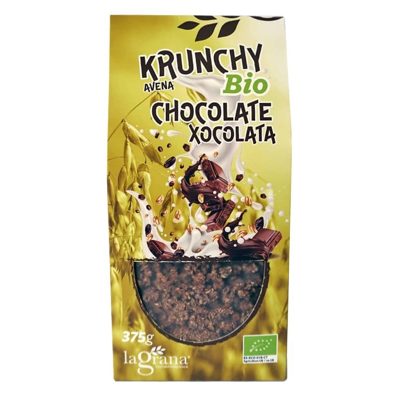 CRUNCHY AVENA CHOCO ECO 375G LG LA GRANA