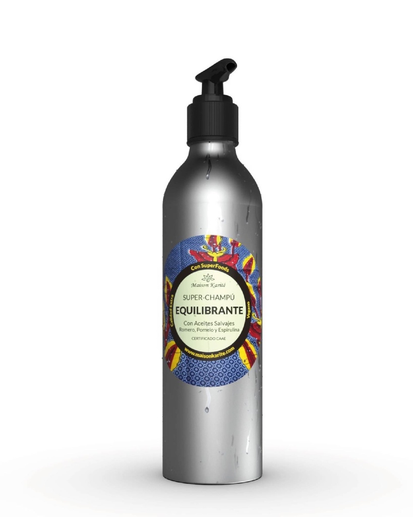 SUPER CHAMPÚ SUAVE EQUILIBRANTE 250ML MAISON KARITÉ