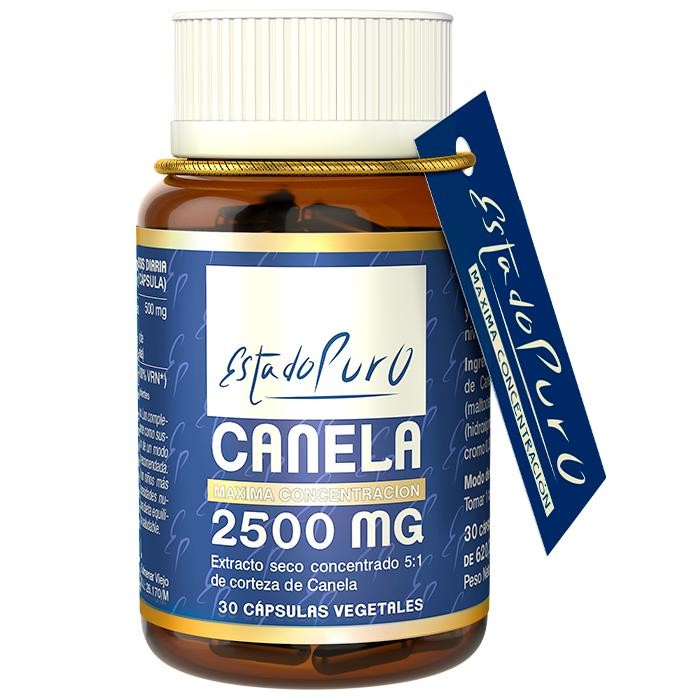 CANELA 2.500 MG 30 CAPSULAS ESTADO PURO