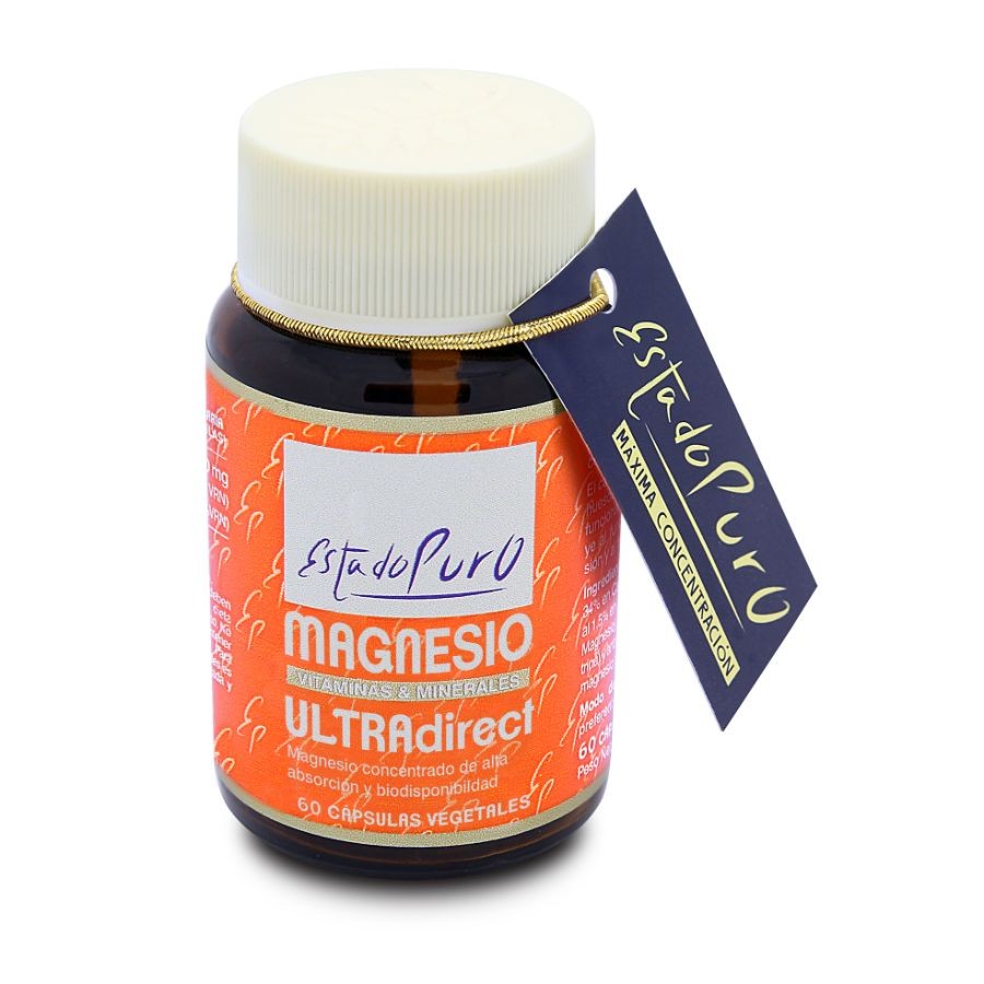 MAGNESIO ULTRADIRECT 60CAP ESTADO PURO