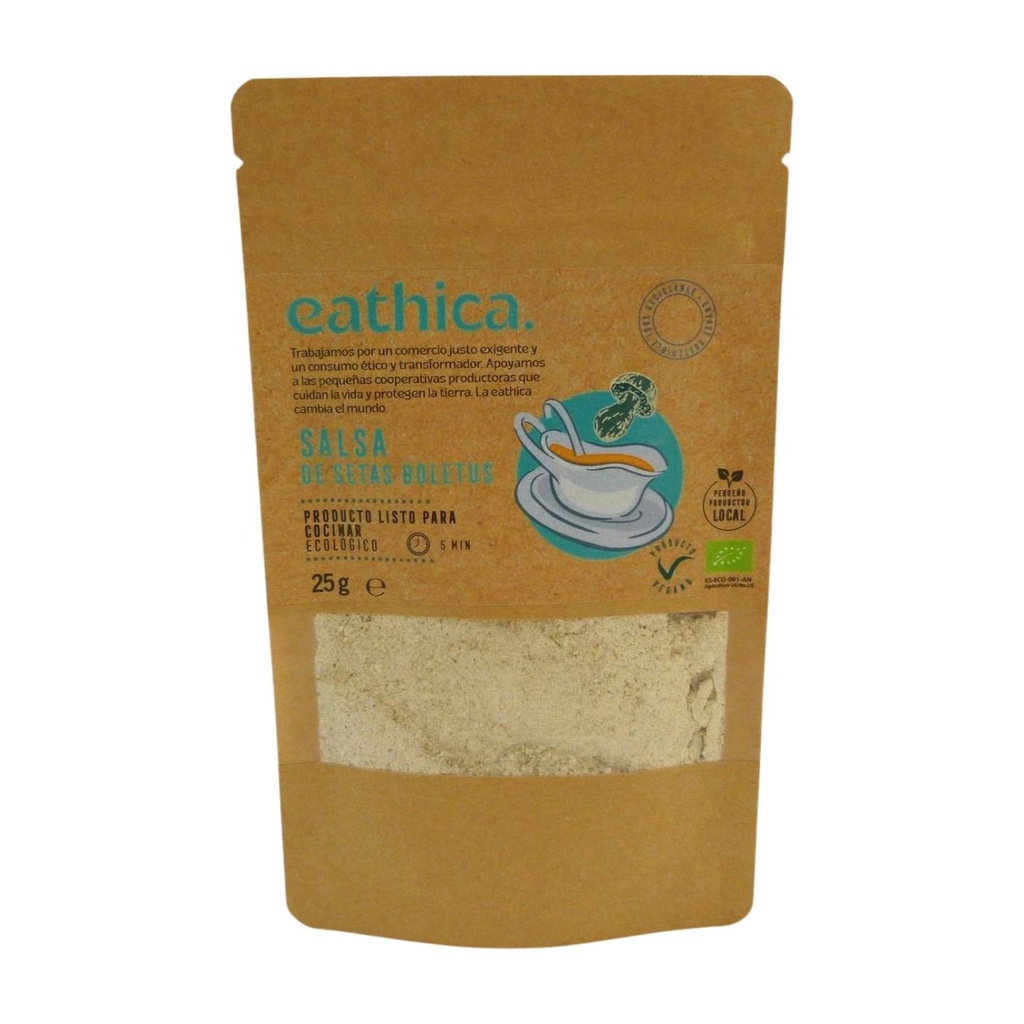 SALSA DE SETAS BOLETUS 25G EATHICA